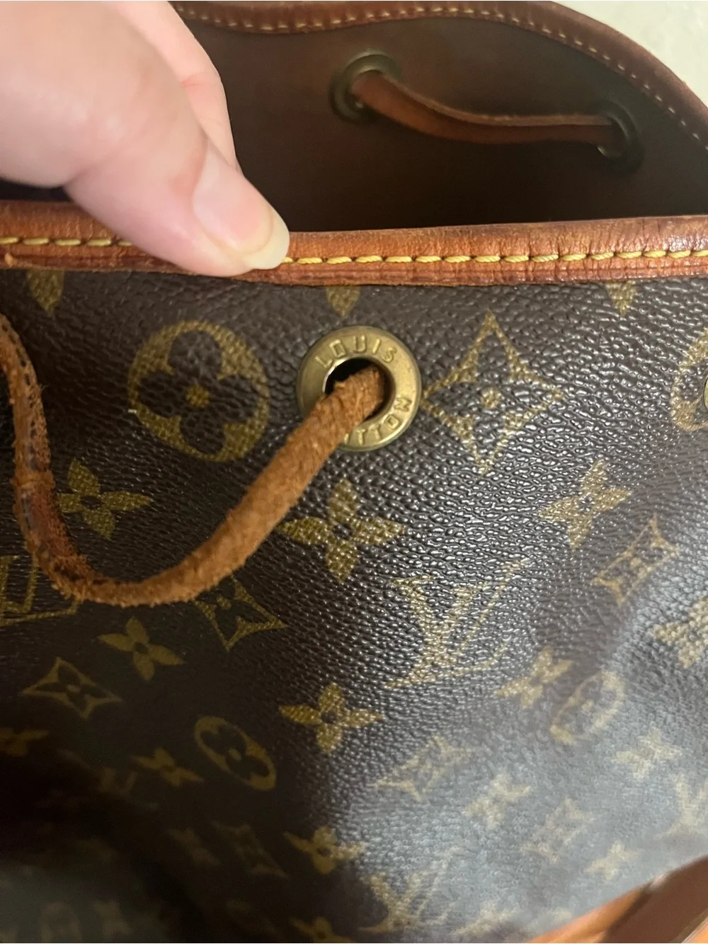 Vintage 80’s Louis Vuitton noe bucket bag